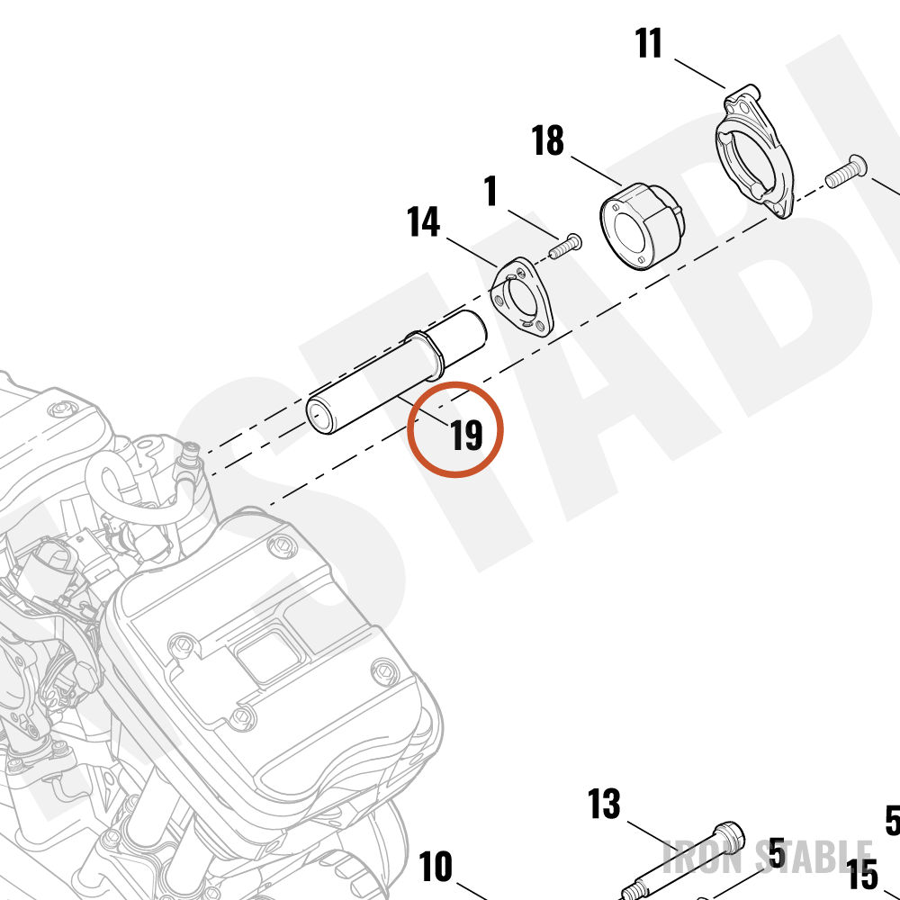 Harley-Davidson Shaft, Swgarm Pvt, X