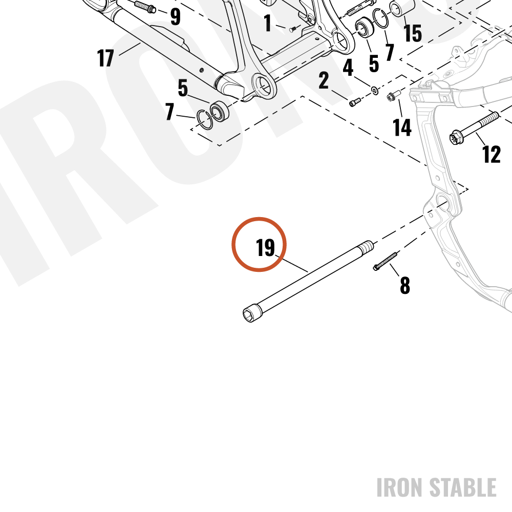Harley-Davidson Shaft, Swgarm Pvt, Nar
