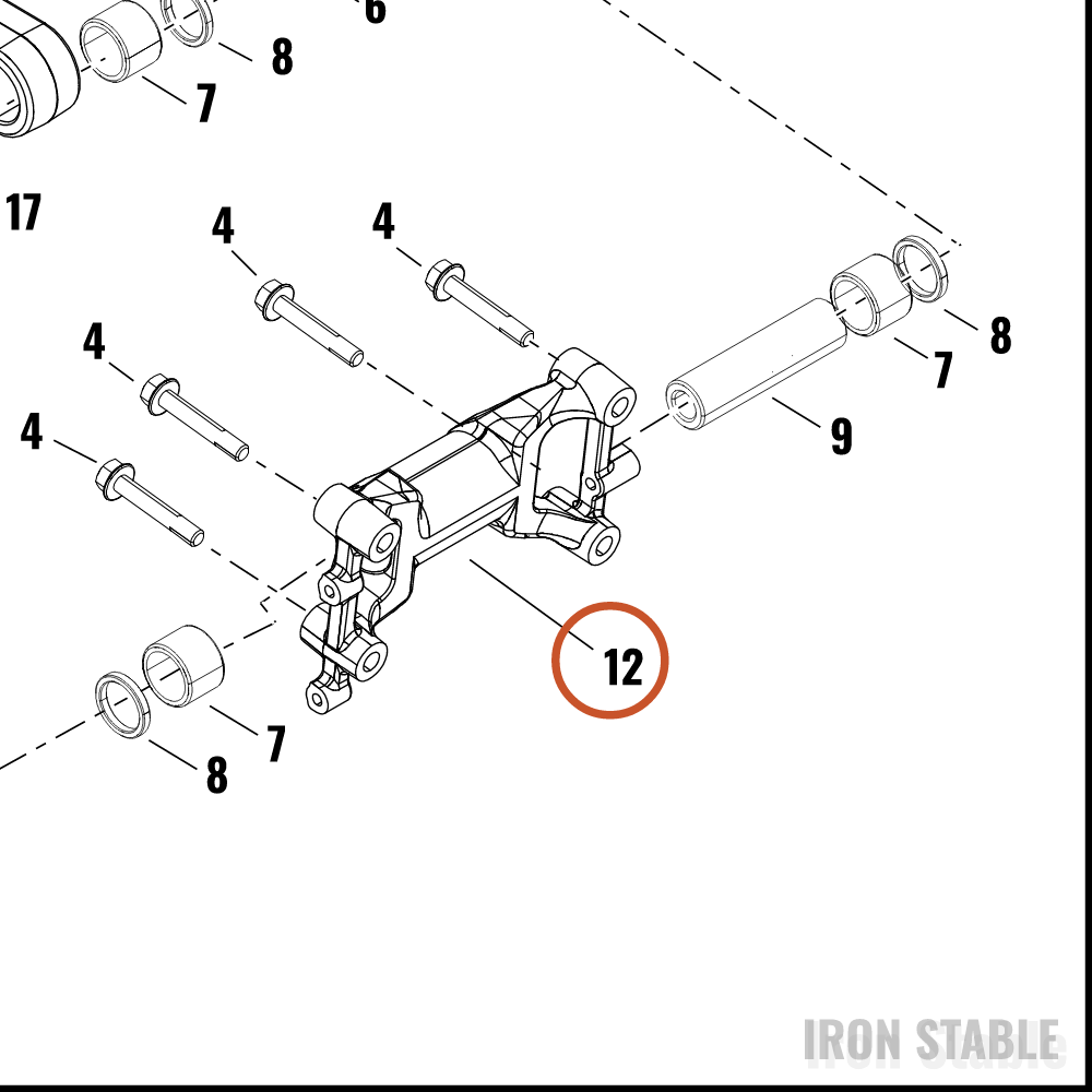 Harley-Davidson Mount Block, Swgarm, Link To Cra