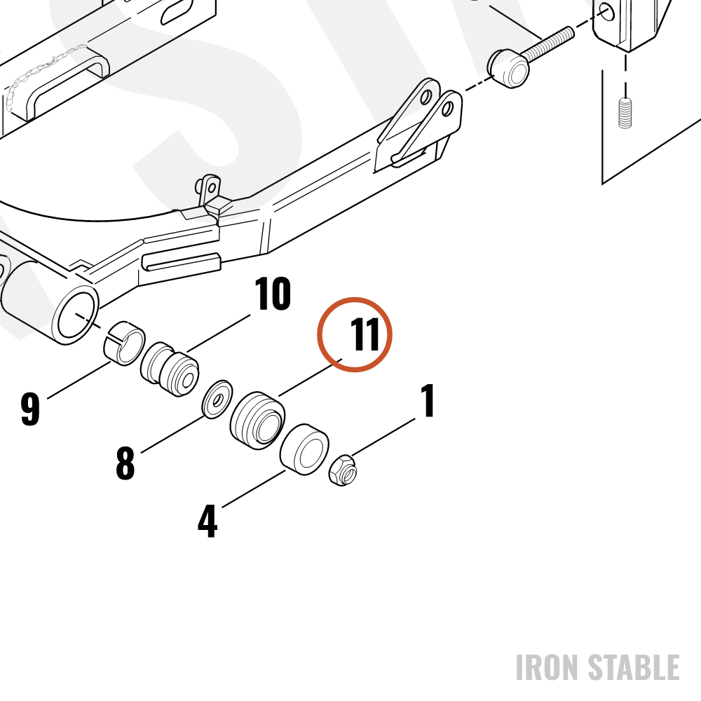 Harley-Davidson Mount, Swingarm