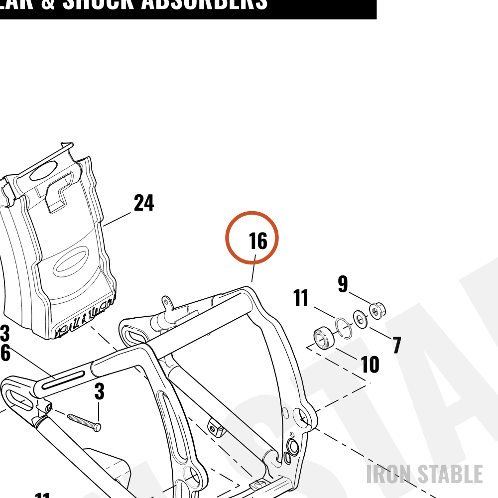 Harley-Davidson Kit-Fork, Rr, Pntd/Flstfb