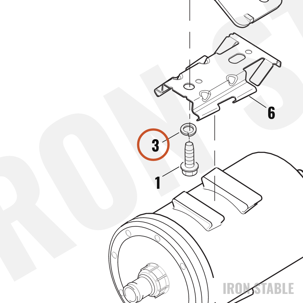 Harley-Davidson Screw, Sems, Hex Sckt/Lock