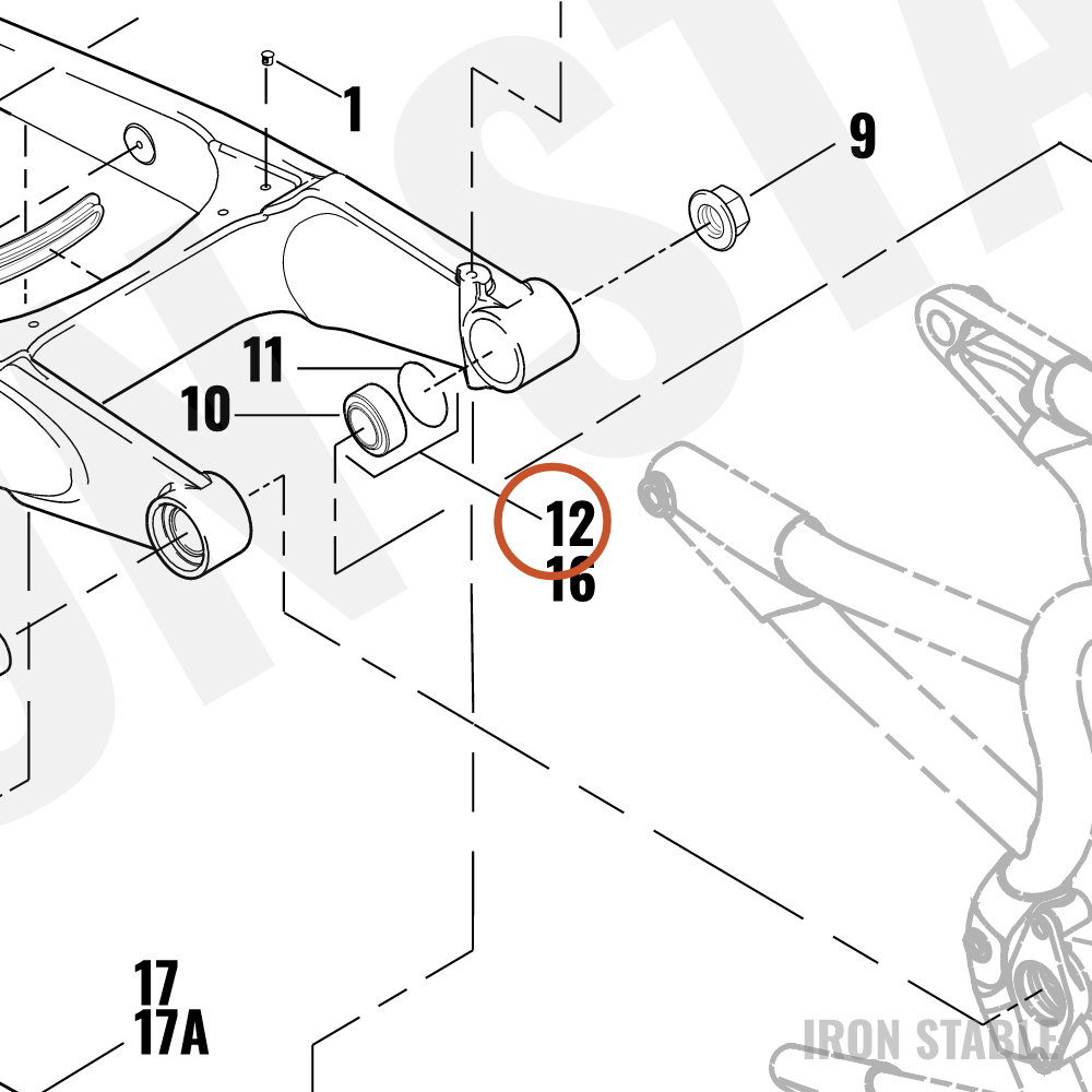 Harley-Davidson Swingarm Assembly