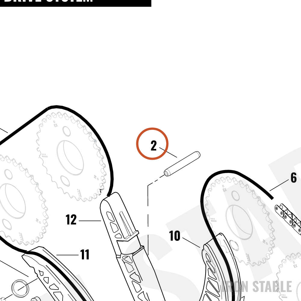 Harley-Davidson Pin Cylindrical