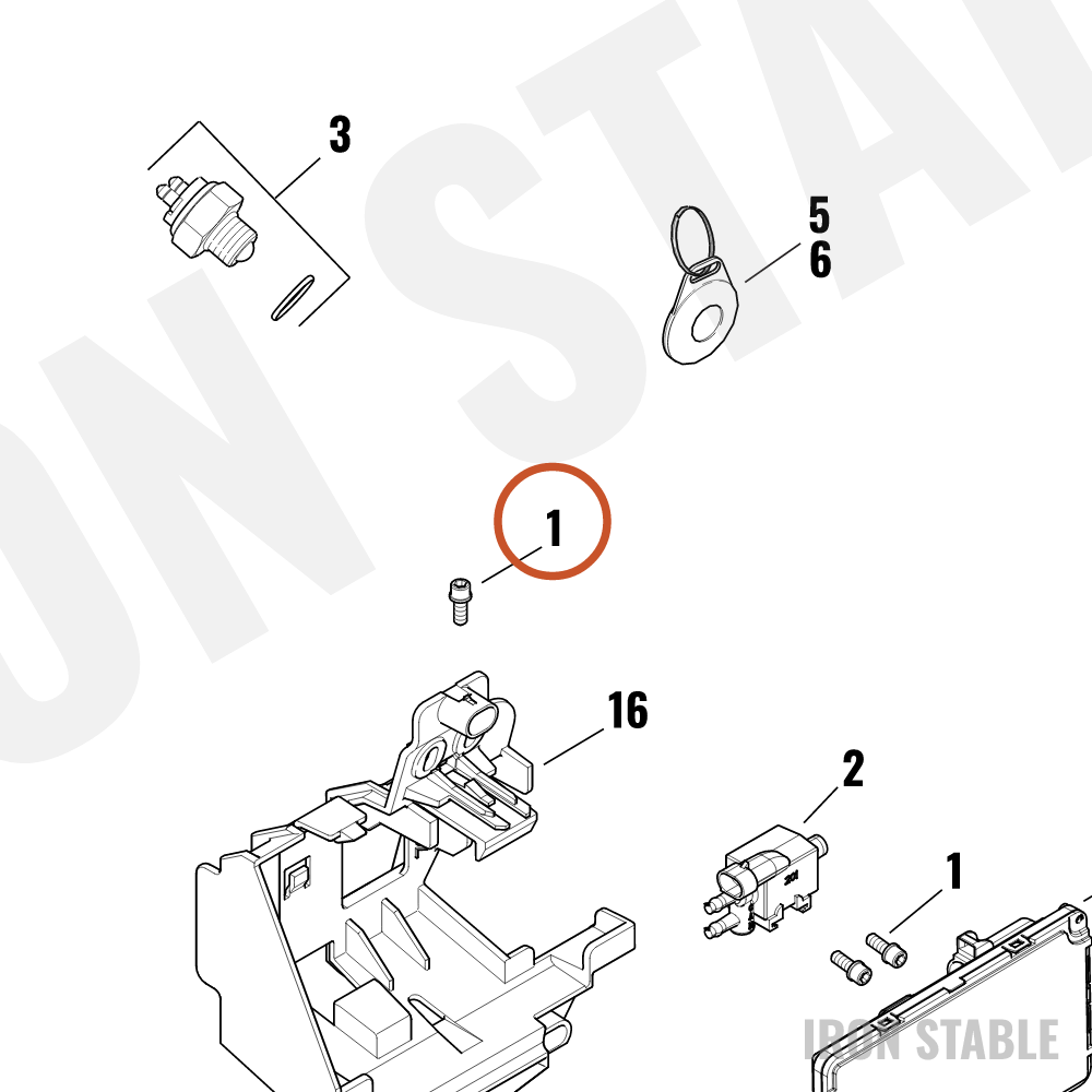 Harley-Davidson Screw, Sems/Hex Sckt Hd