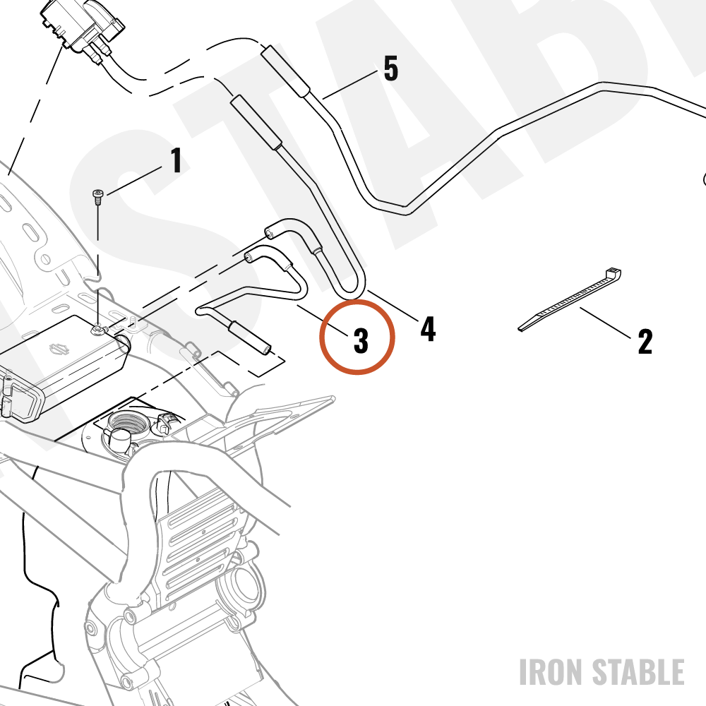 Harley-Davidson Screw, H'bar