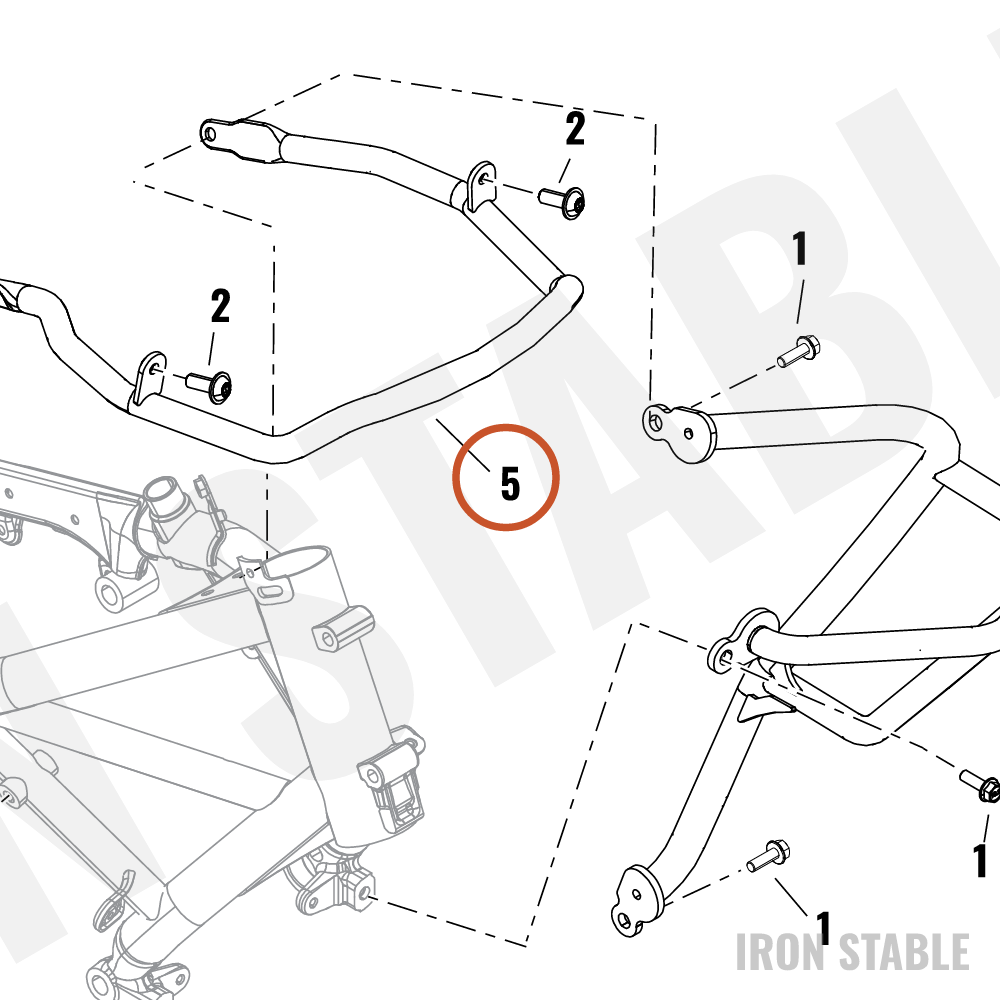 Harley-Davidson Guard, Engn, Bar, Light