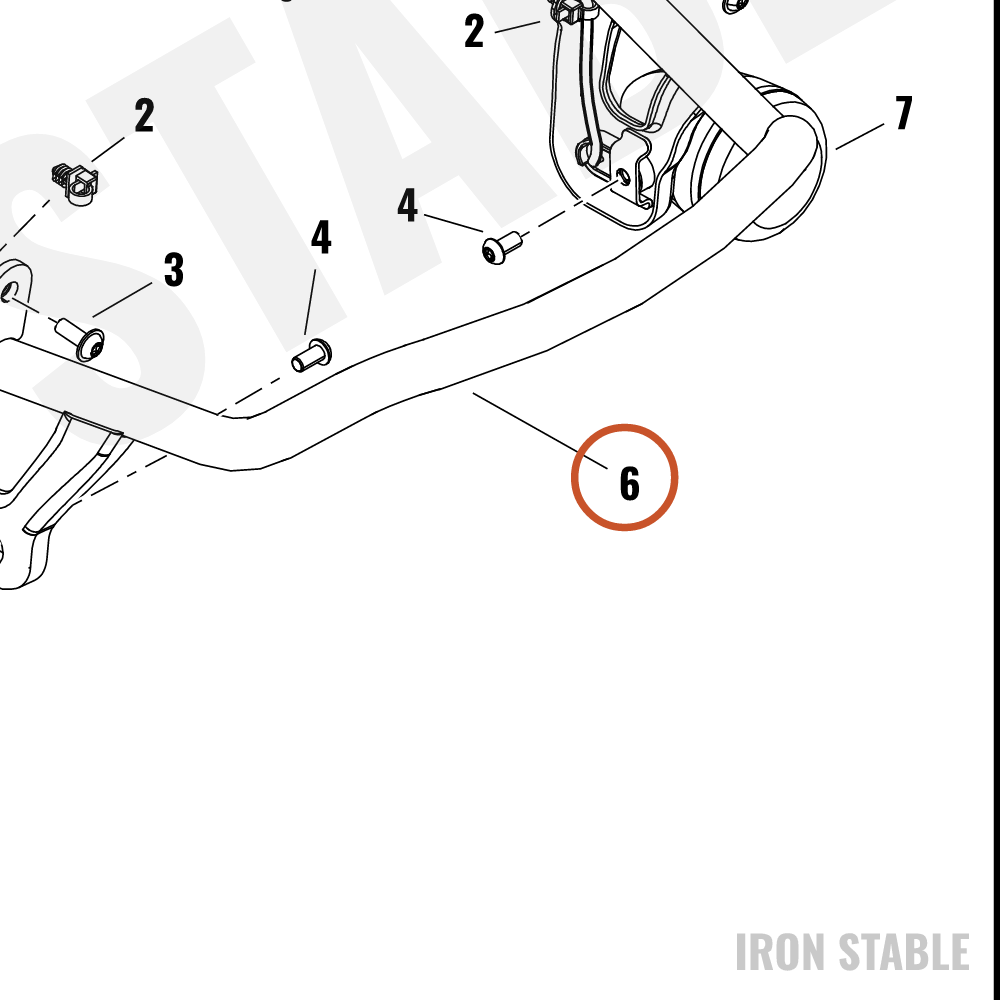 Harley-Davidson Guard, Engn, Bar, Light