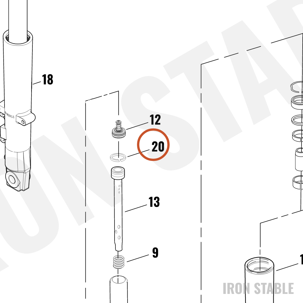 Harley-Davidson Kit-Fork Rebuild, Softail/Flt(P