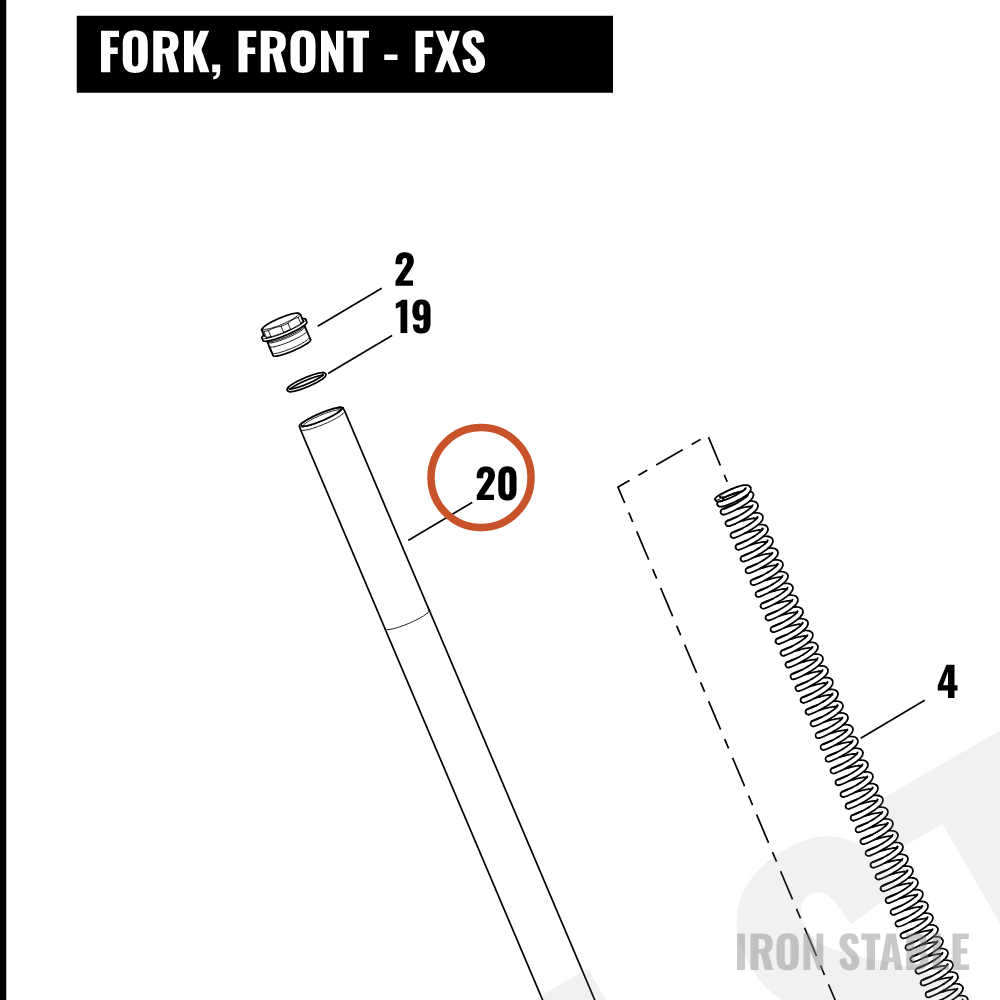 Harley-Davidson Fork Tube