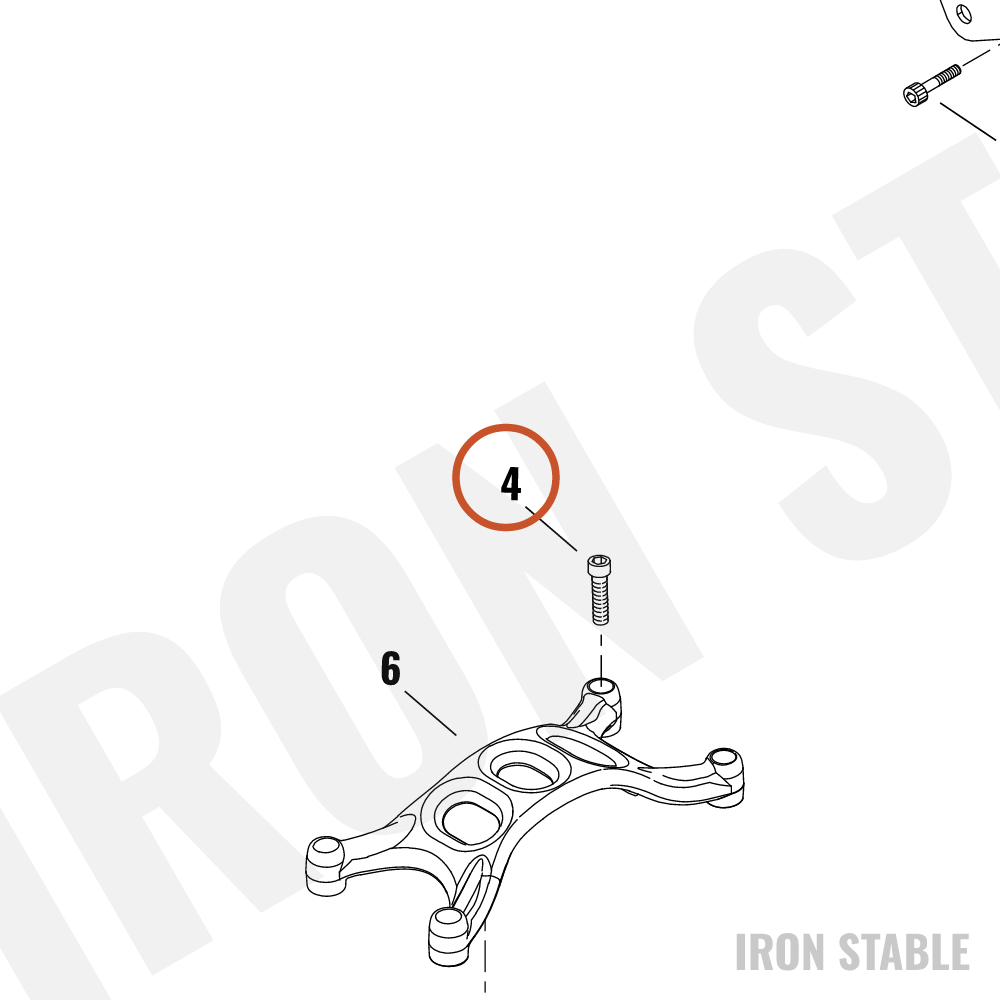 Harley-Davidson Fr Spnsn/Strg Misc Component, Hx Sc