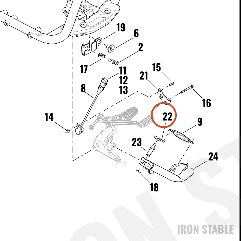 Harley-Davidson Cam, Jfystand