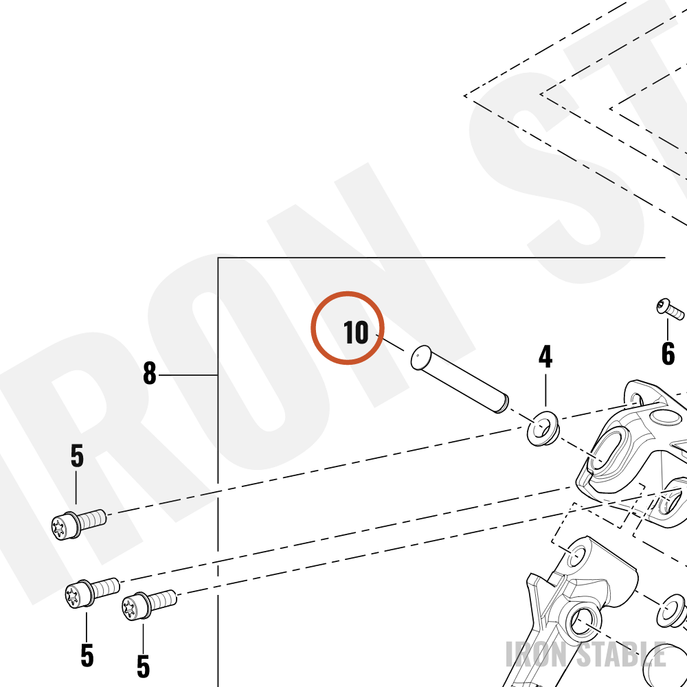 Harley-Davidson Pin, S-Stnd Pvt, Pivot