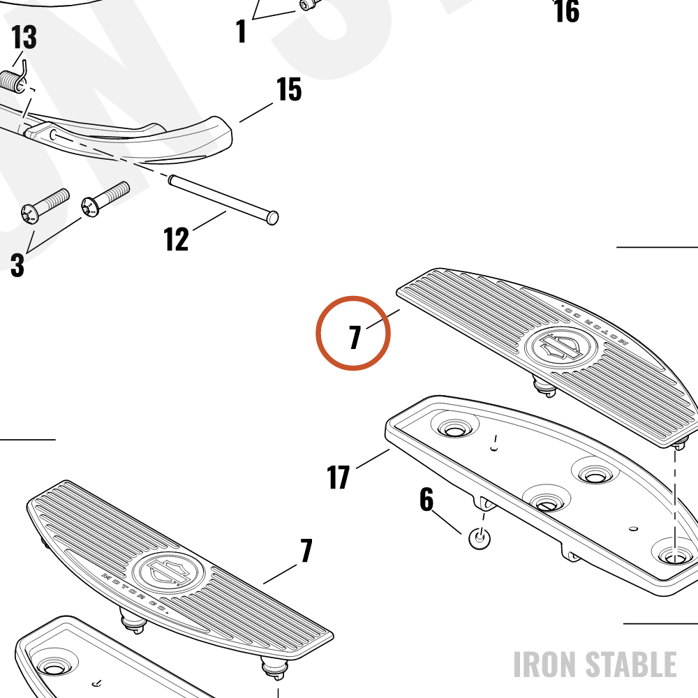 Harley-Davidson Ftbrd, Pad