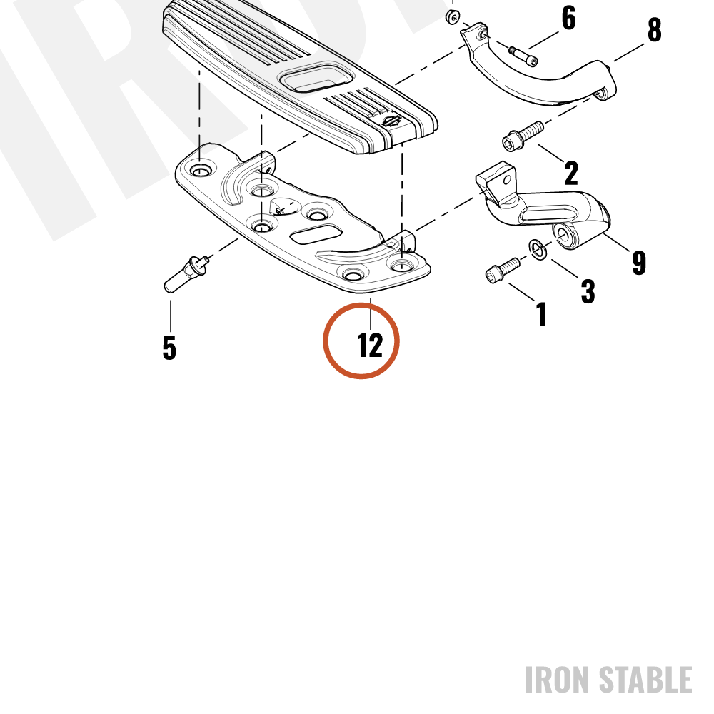 Harley-Davidson Ftbrd, Bottom, Rh