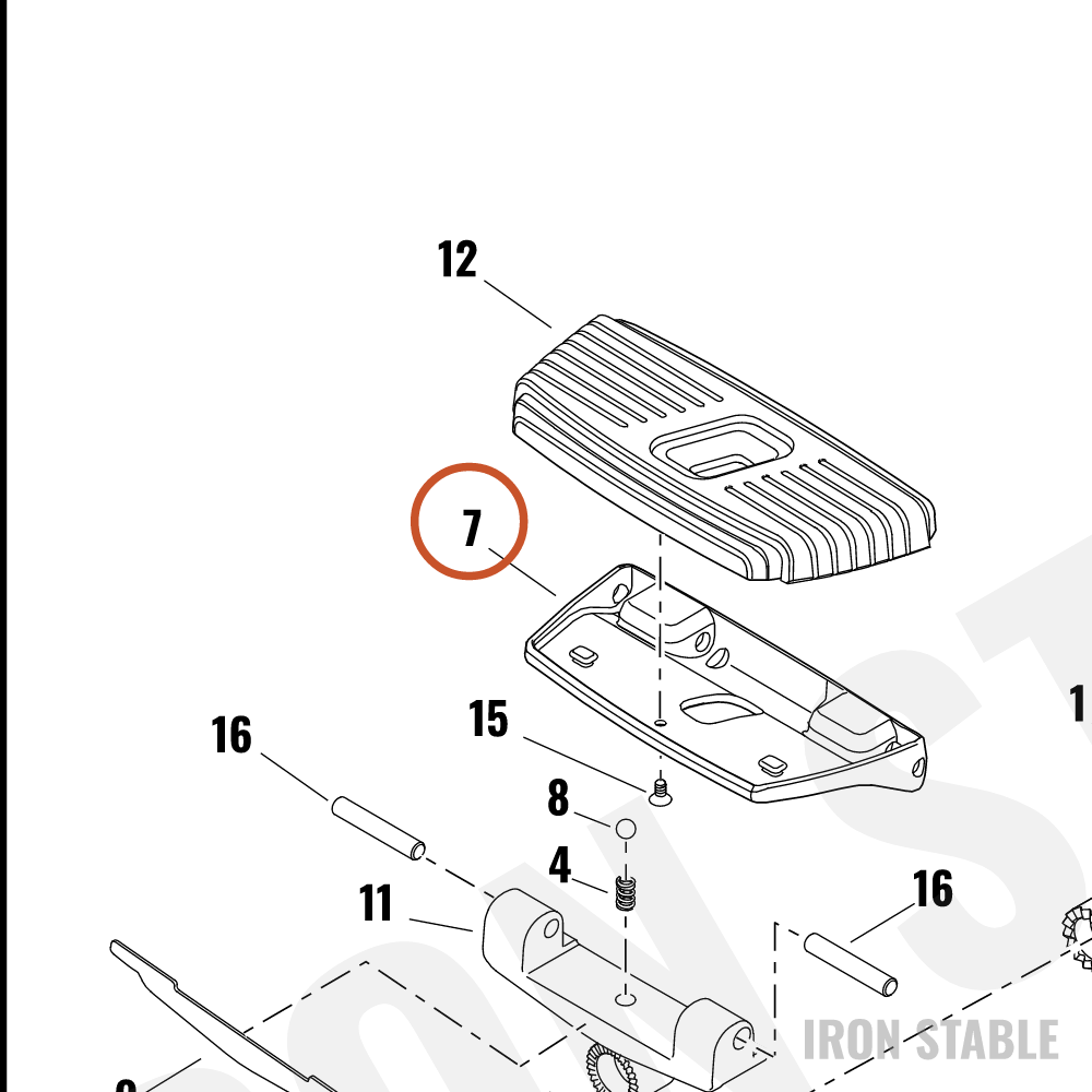 Harley-Davidson Ftbrd, Housing, Passenger, Lh, Sschrm