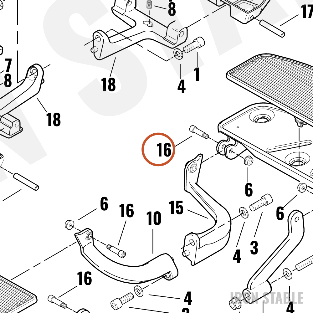Harley-Davidson Screw, X