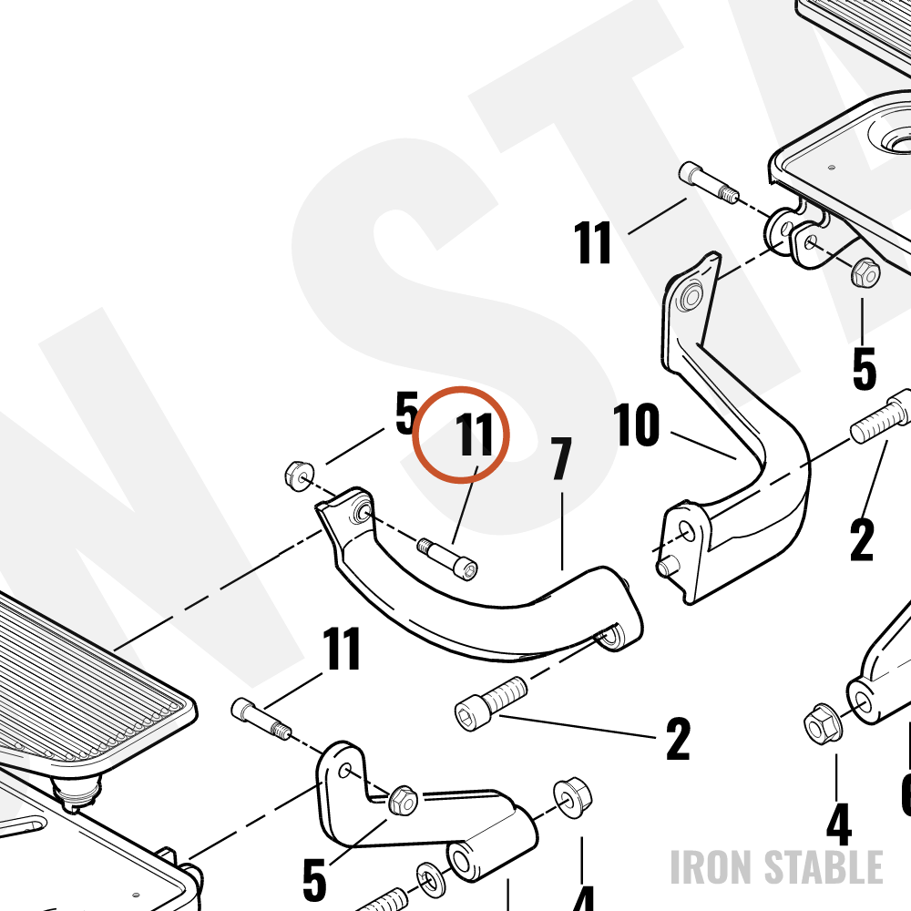 Harley-Davidson Shoulder Bolt