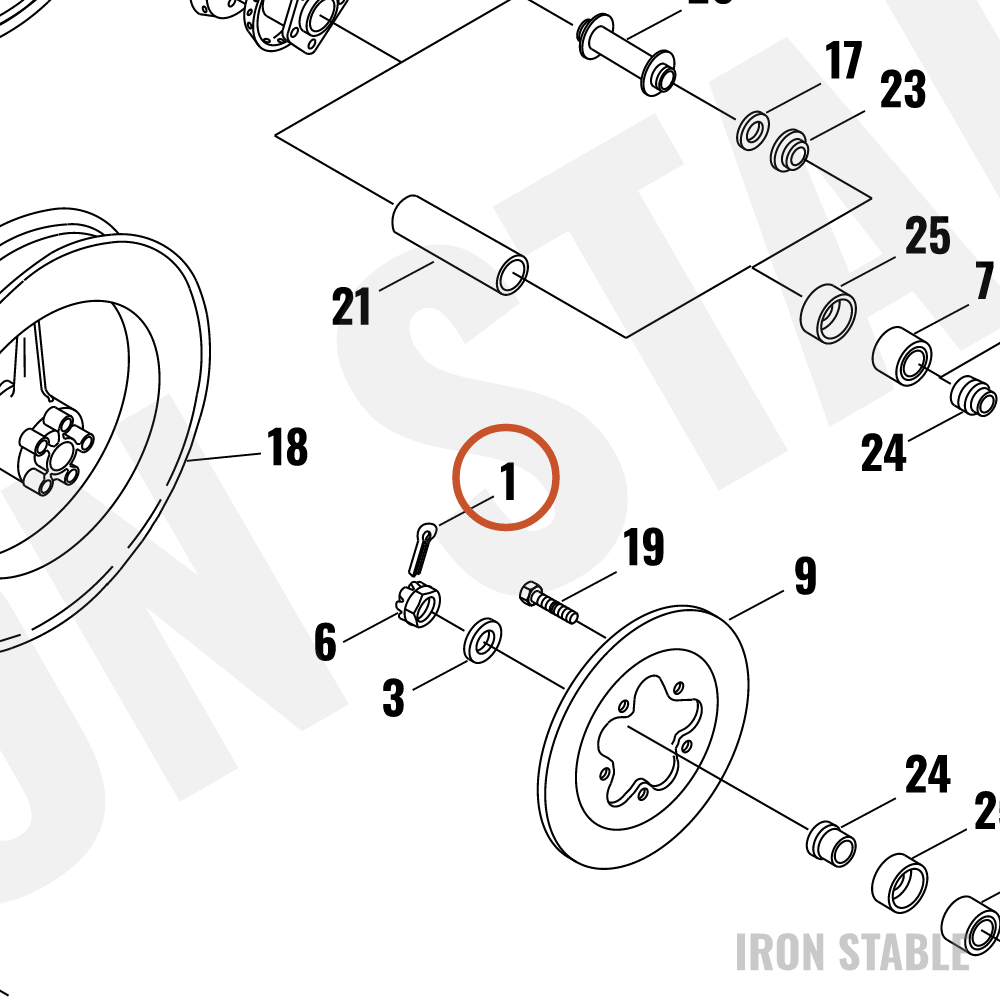 Harley-Davidson Clamp, P, Spring