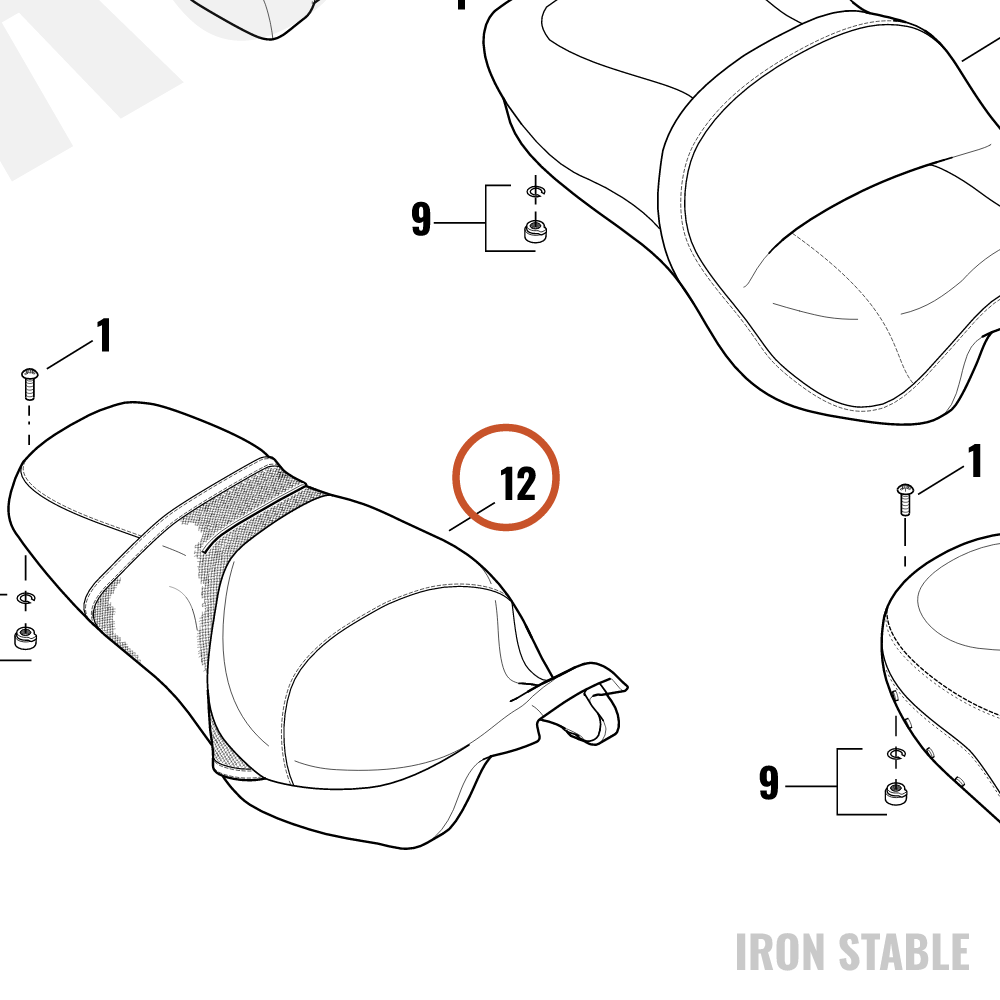 Harley-Davidson Seat(Hdi)