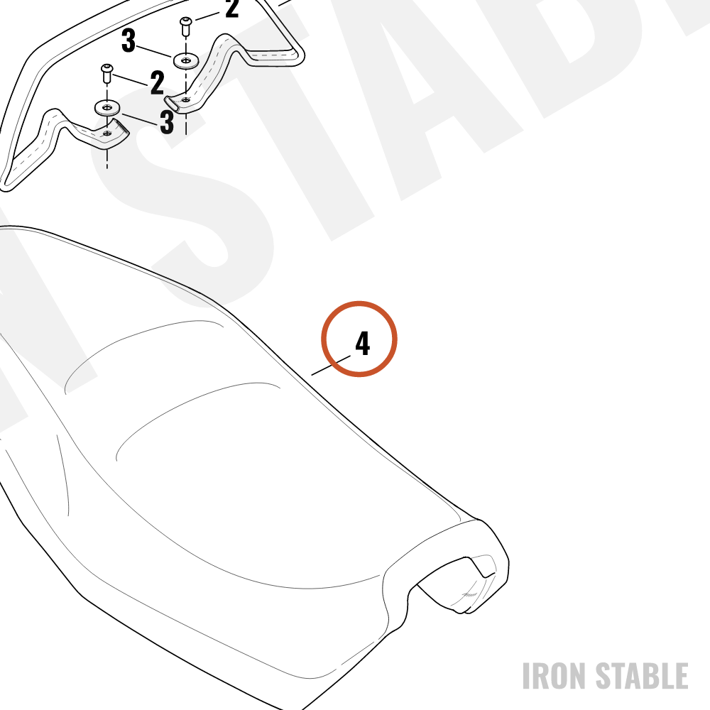 Harley-Davidson Seat Assembly