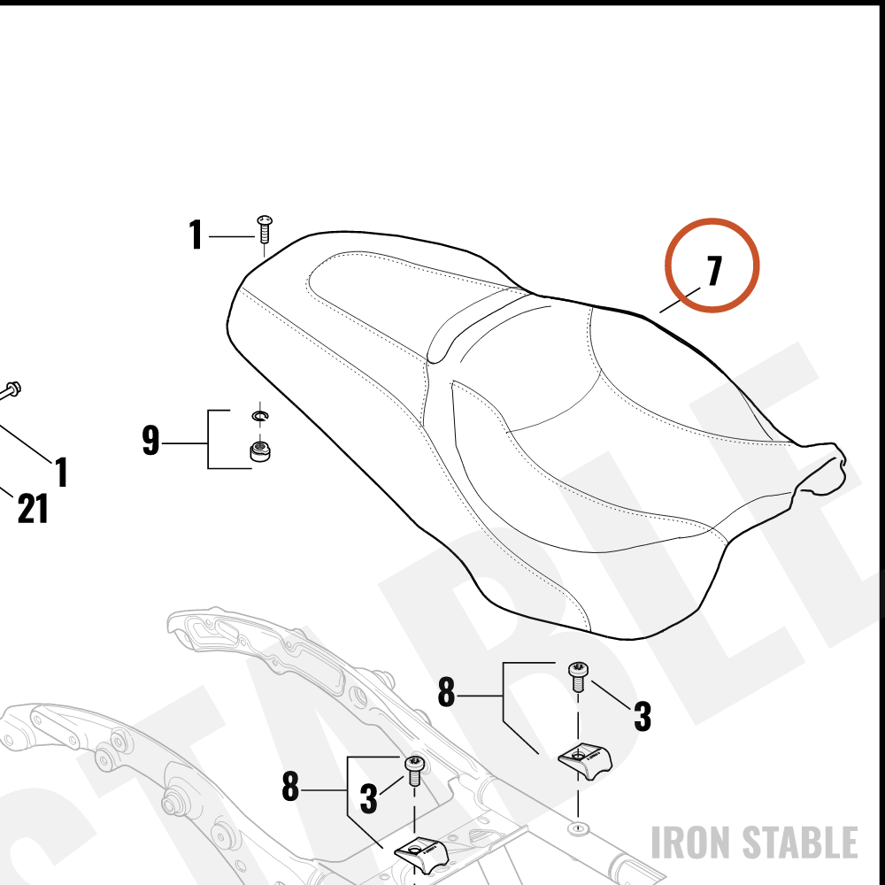Harley-Davidson Seat