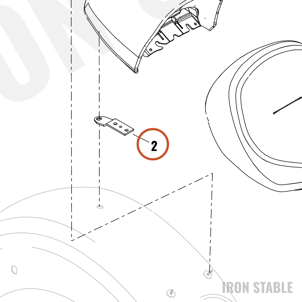 Harley-Davidson Rider/Full Seat Assembly Sub-Component