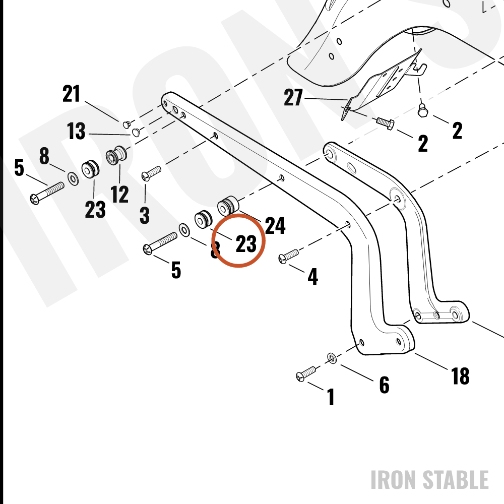 Harley-Davidson Docking Point, Detach Saddlebag