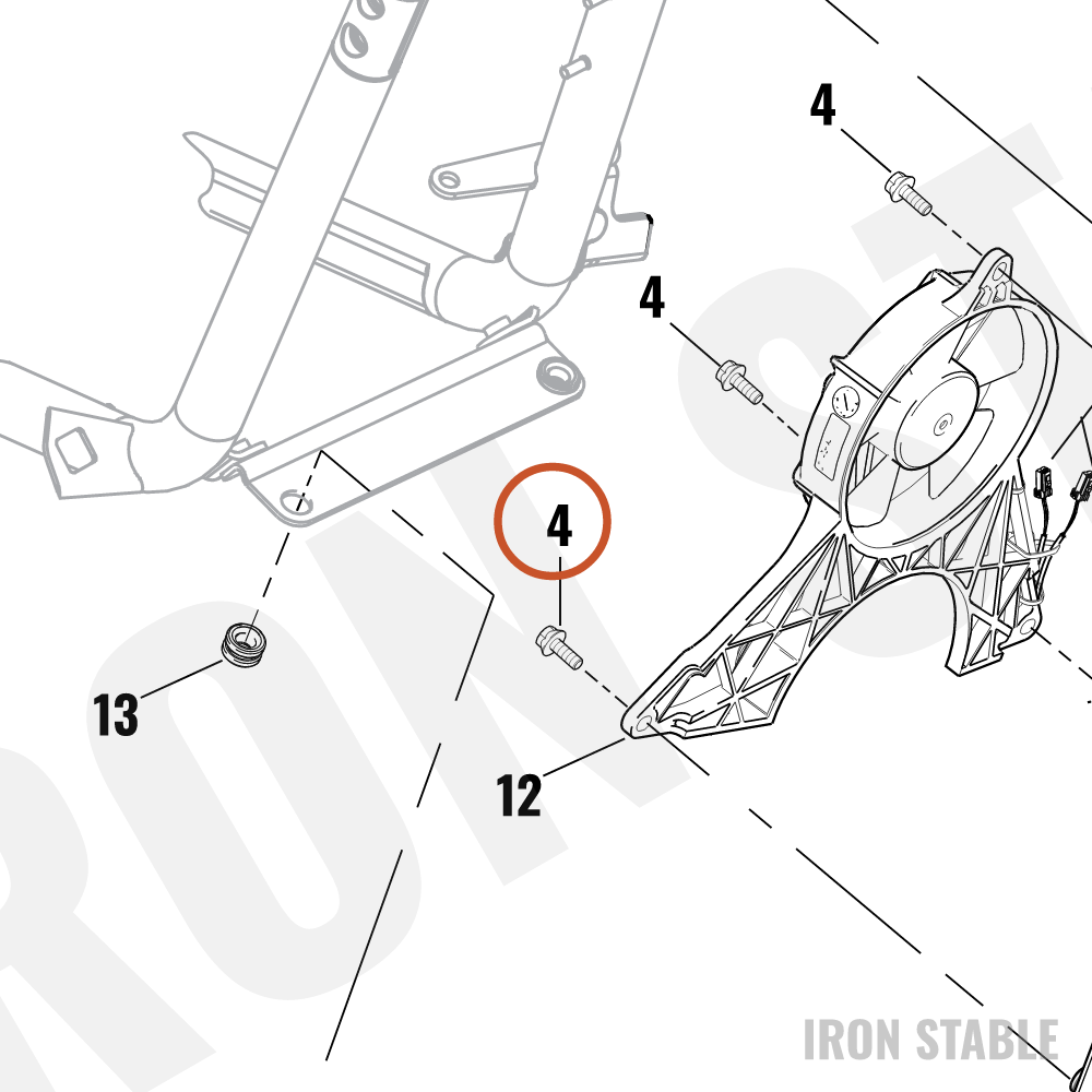 Harley-Davidson Screw, Flange, Hex Hd