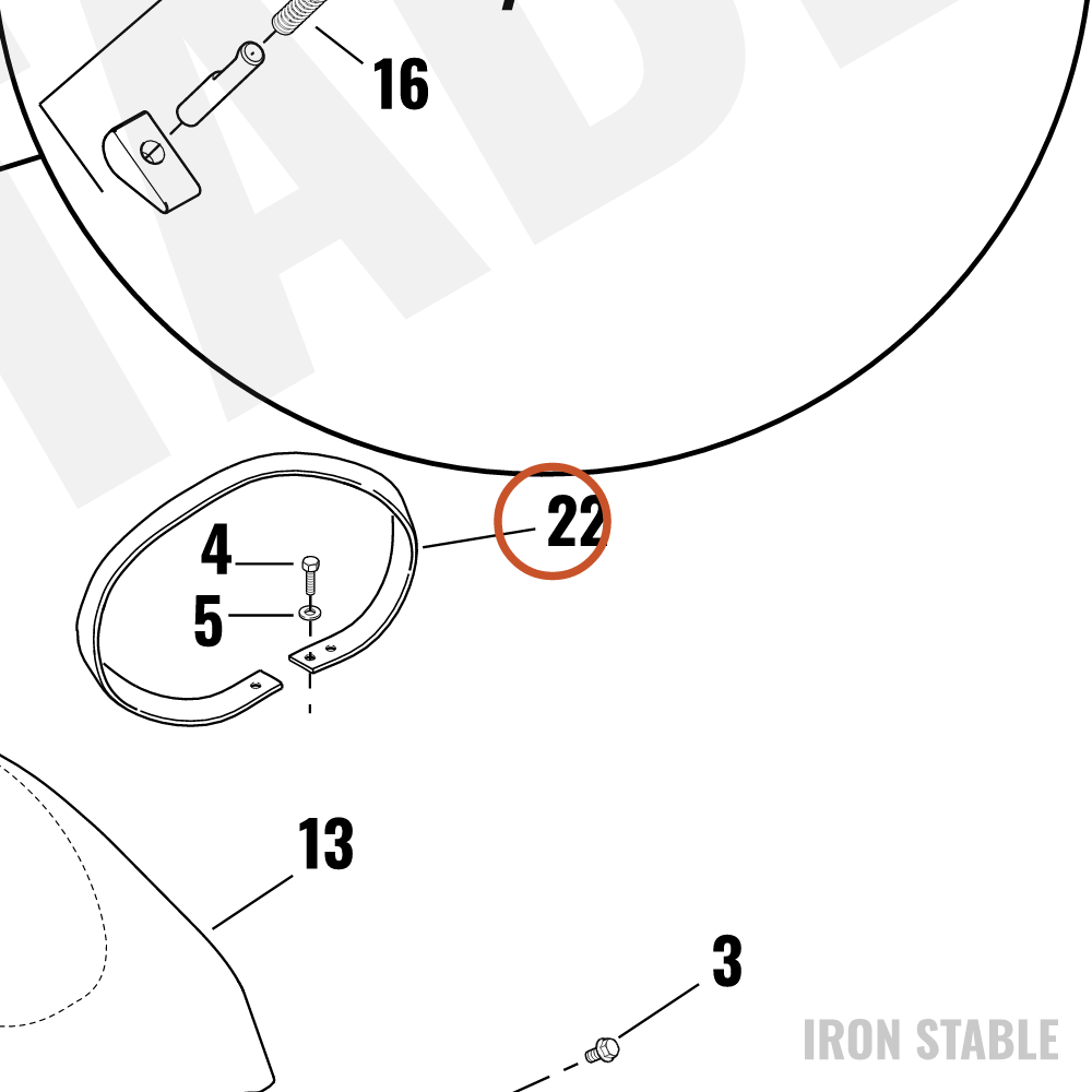 Harley-Davidson Grabstrap, Psngr