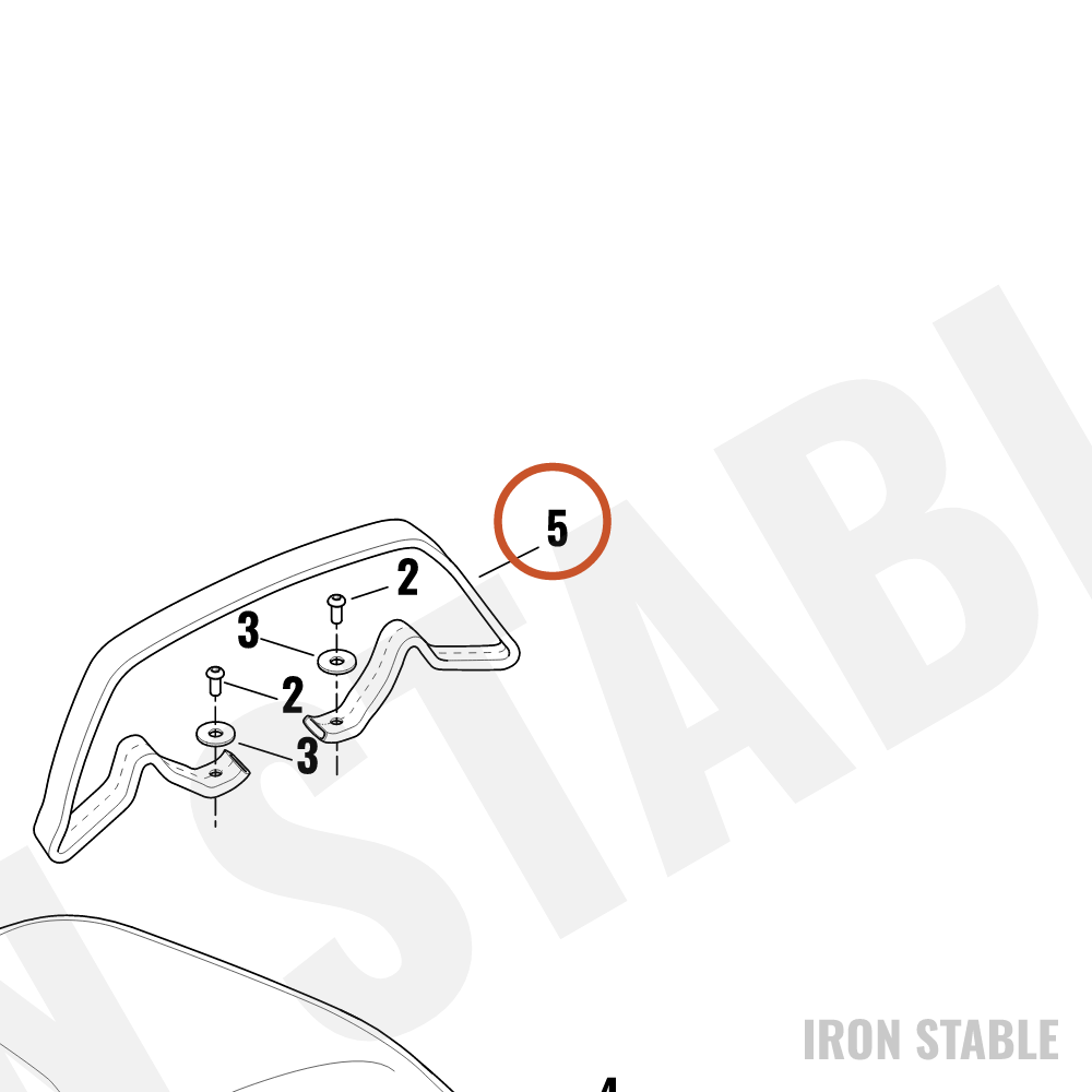 Harley-Davidson Handle, Passenger Grab, X
