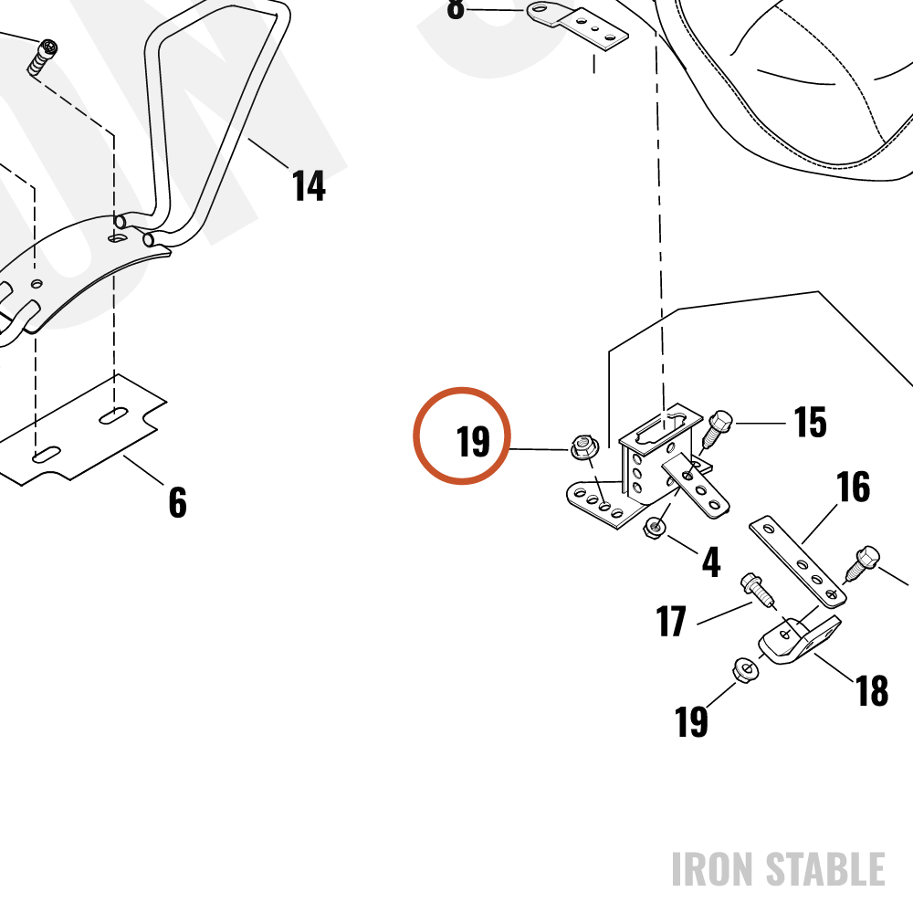 Harley-Davidson Support Struct, Bkrst, X