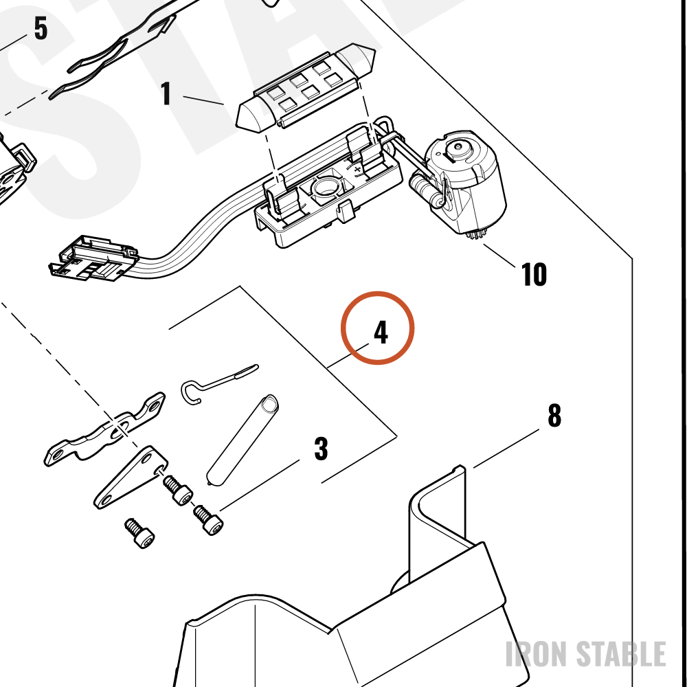 Harley-Davidson Kit-Latch Housing(Po)