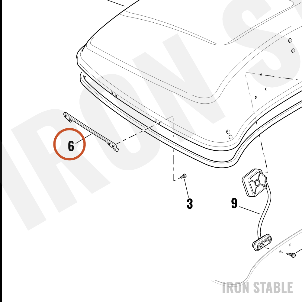 Harley-Davidson Latch, Case, X