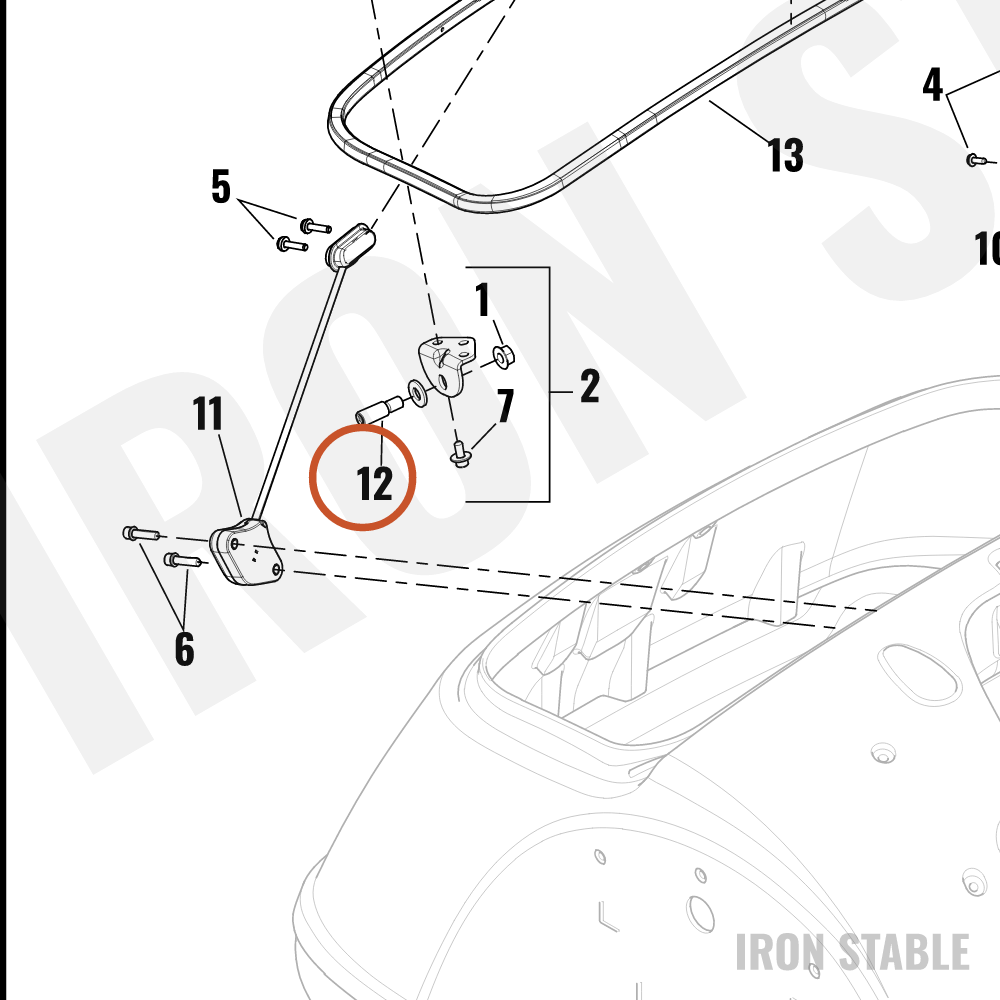 Harley-Davidson Striker, Latch