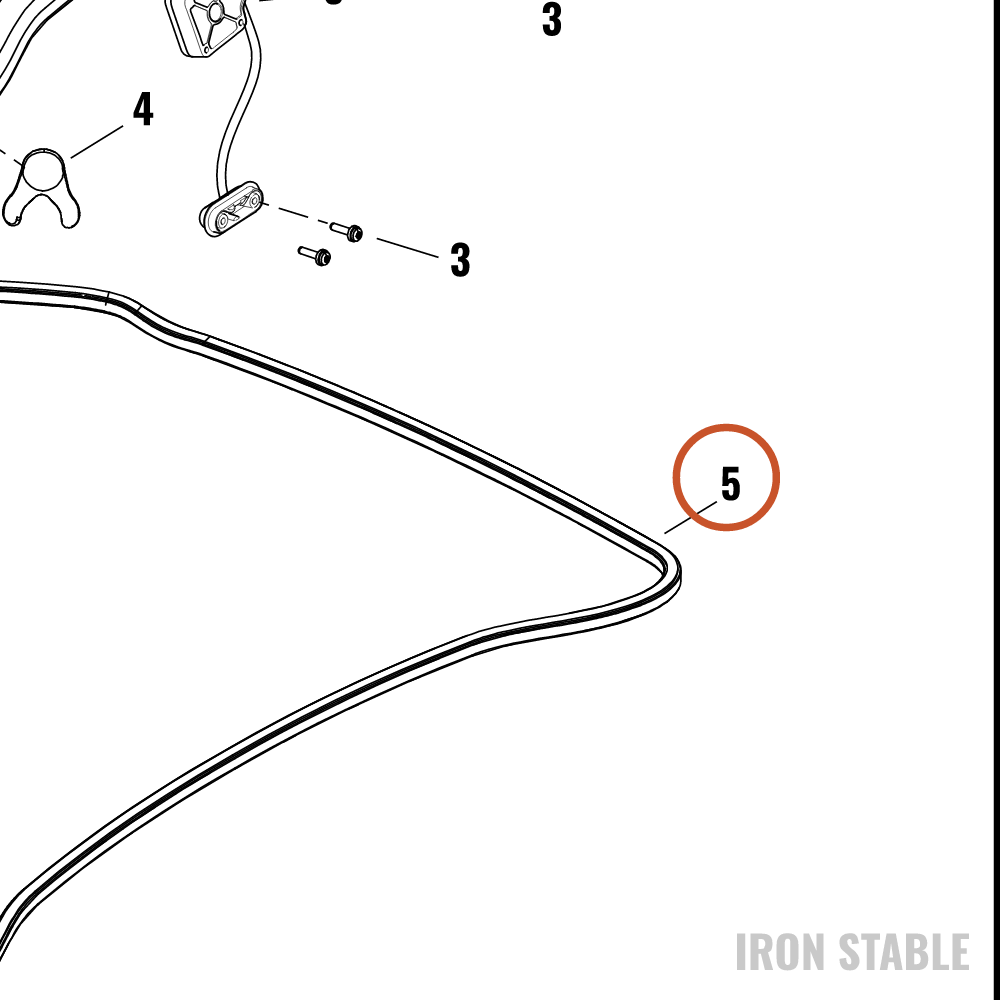 Harley-Davidson T-Pak Sub-Component, Gasket, Lid