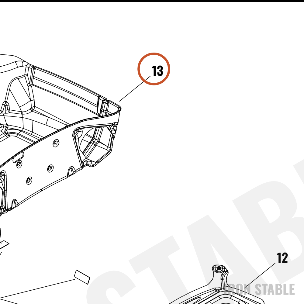 Harley-Davidson T-Pak Sub-Component, Premium, Liner, 