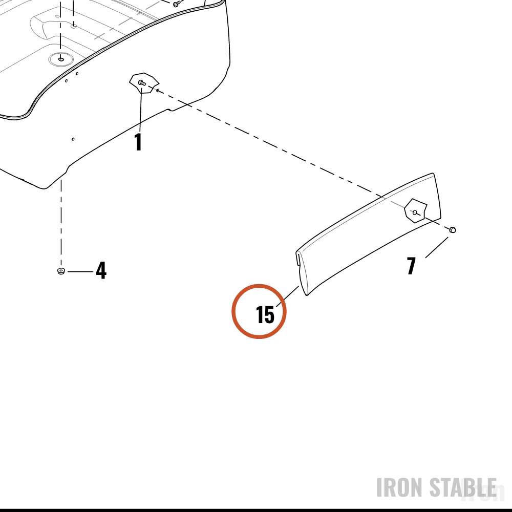 Harley-Davidson T-Pak Sub-Component, Filler