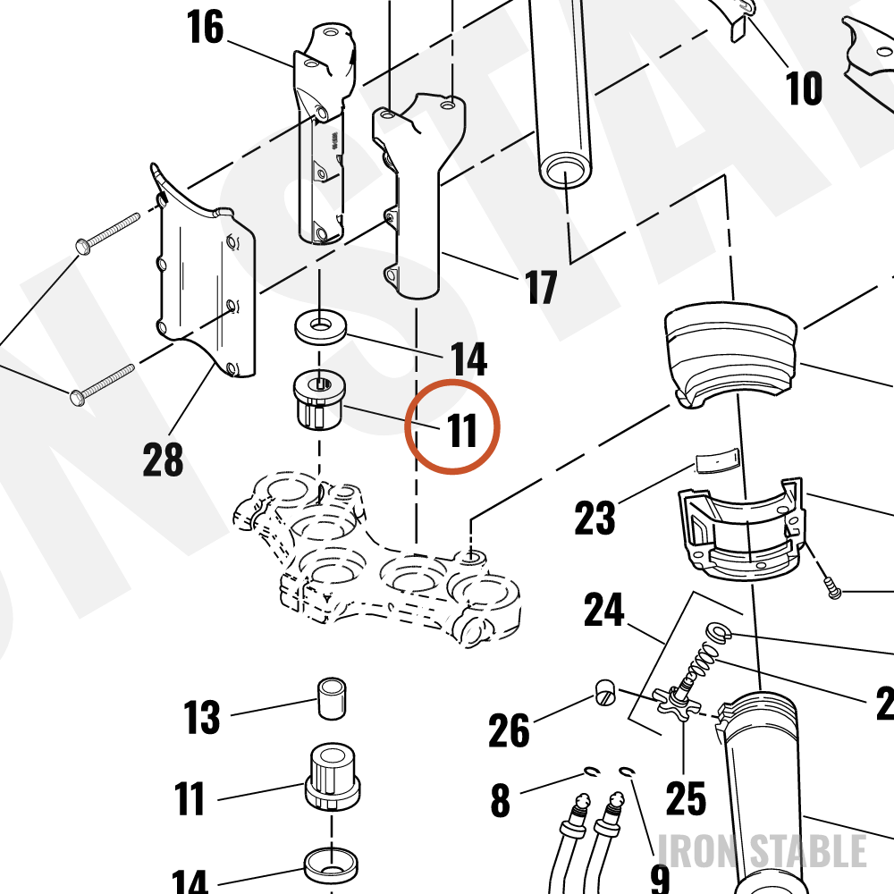 Harley-Davidson Bushing