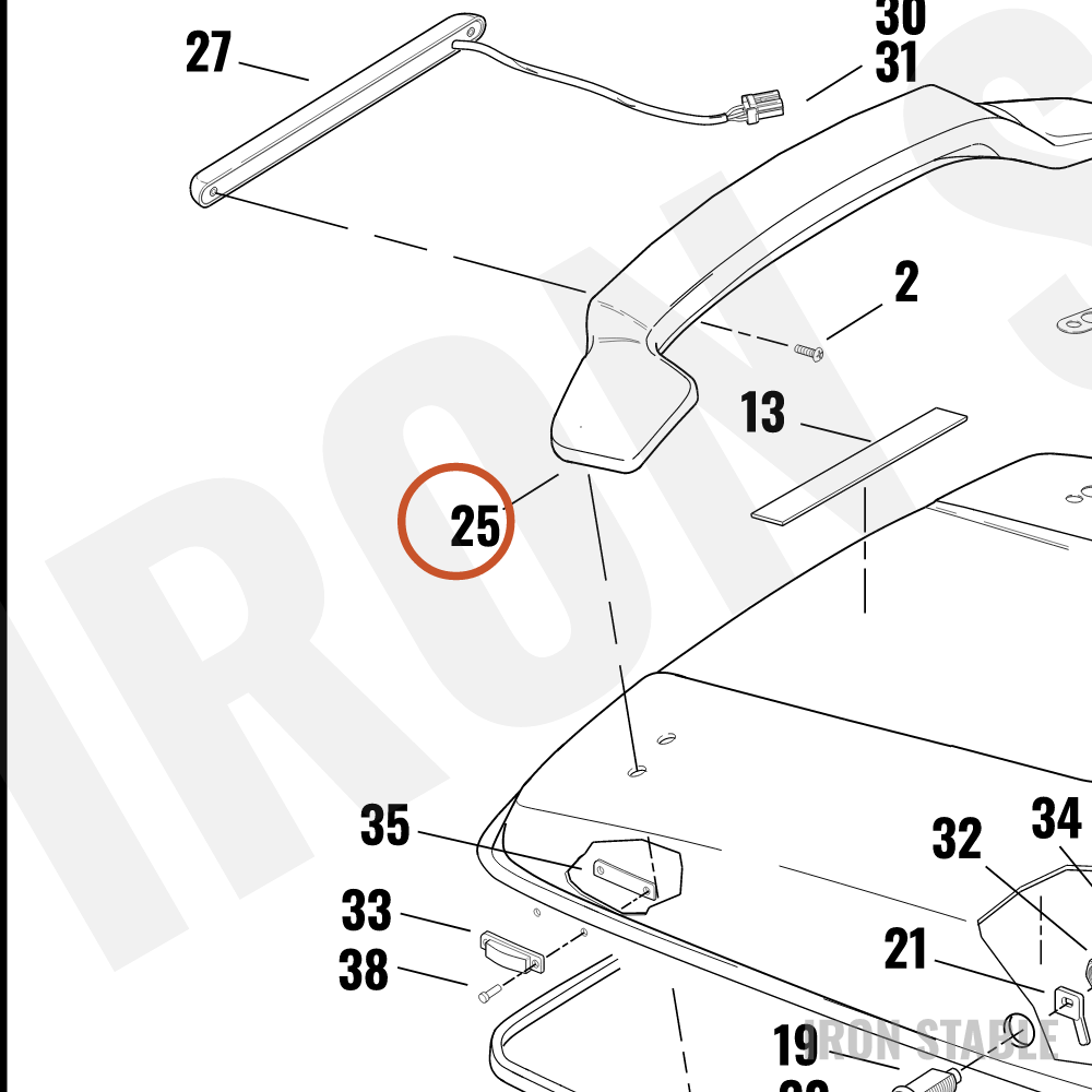 Harley-Davidson Spoiler, Tpak