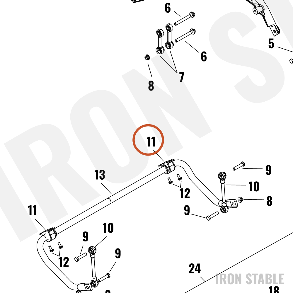 Harley-Davidson Link, Rr Spnsn, Bushing