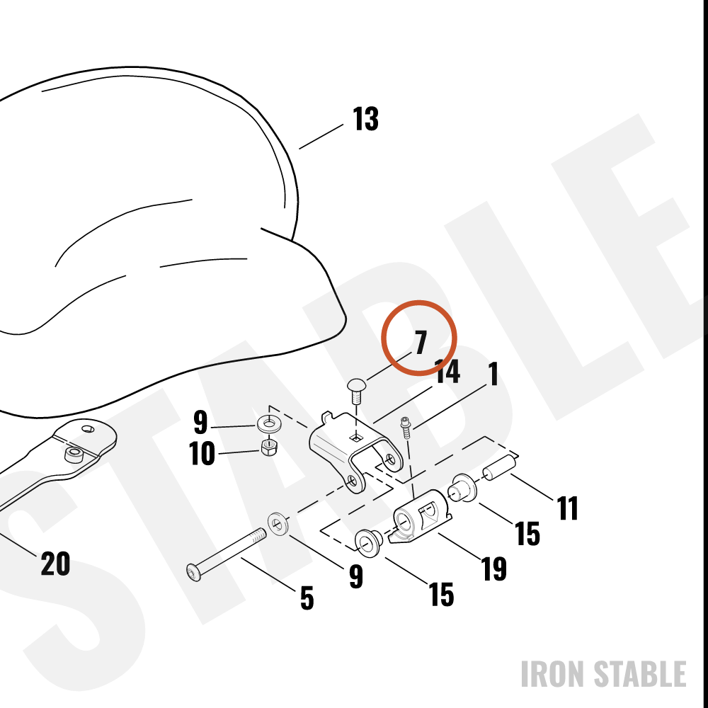 Harley-Davidson Screw, X