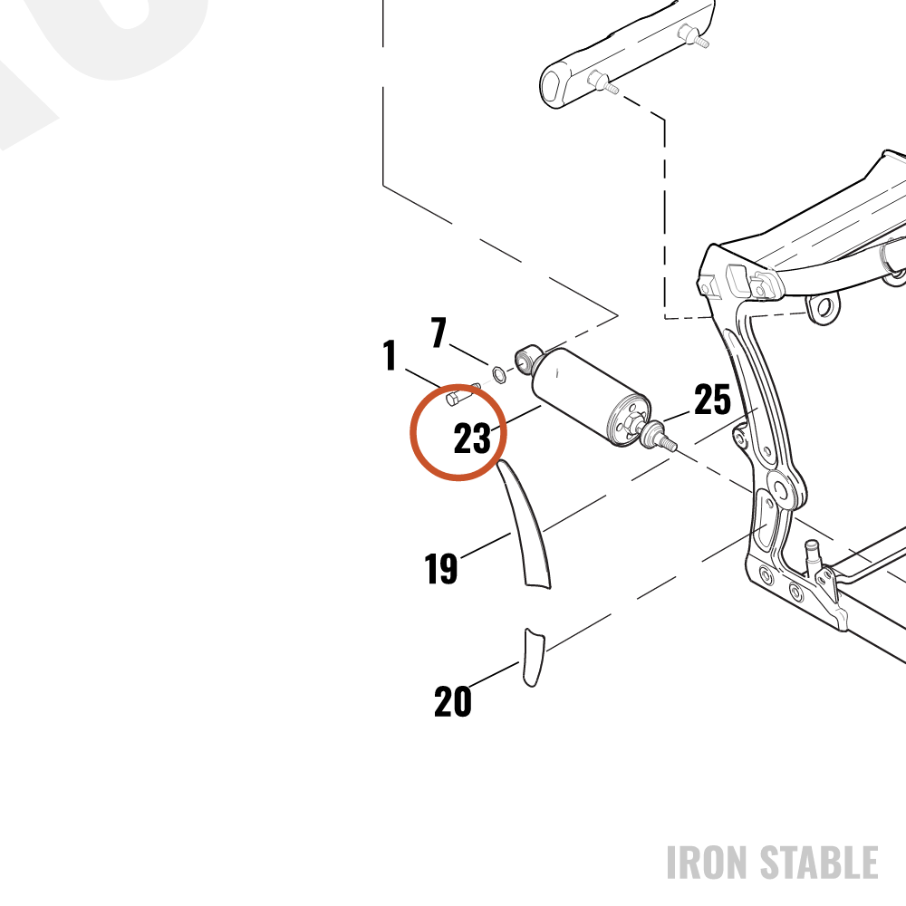 Harley-Davidson Shock Absorber Rear