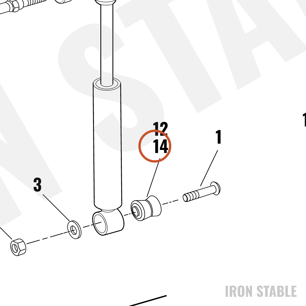 Harley-Davidson Damper Bushing