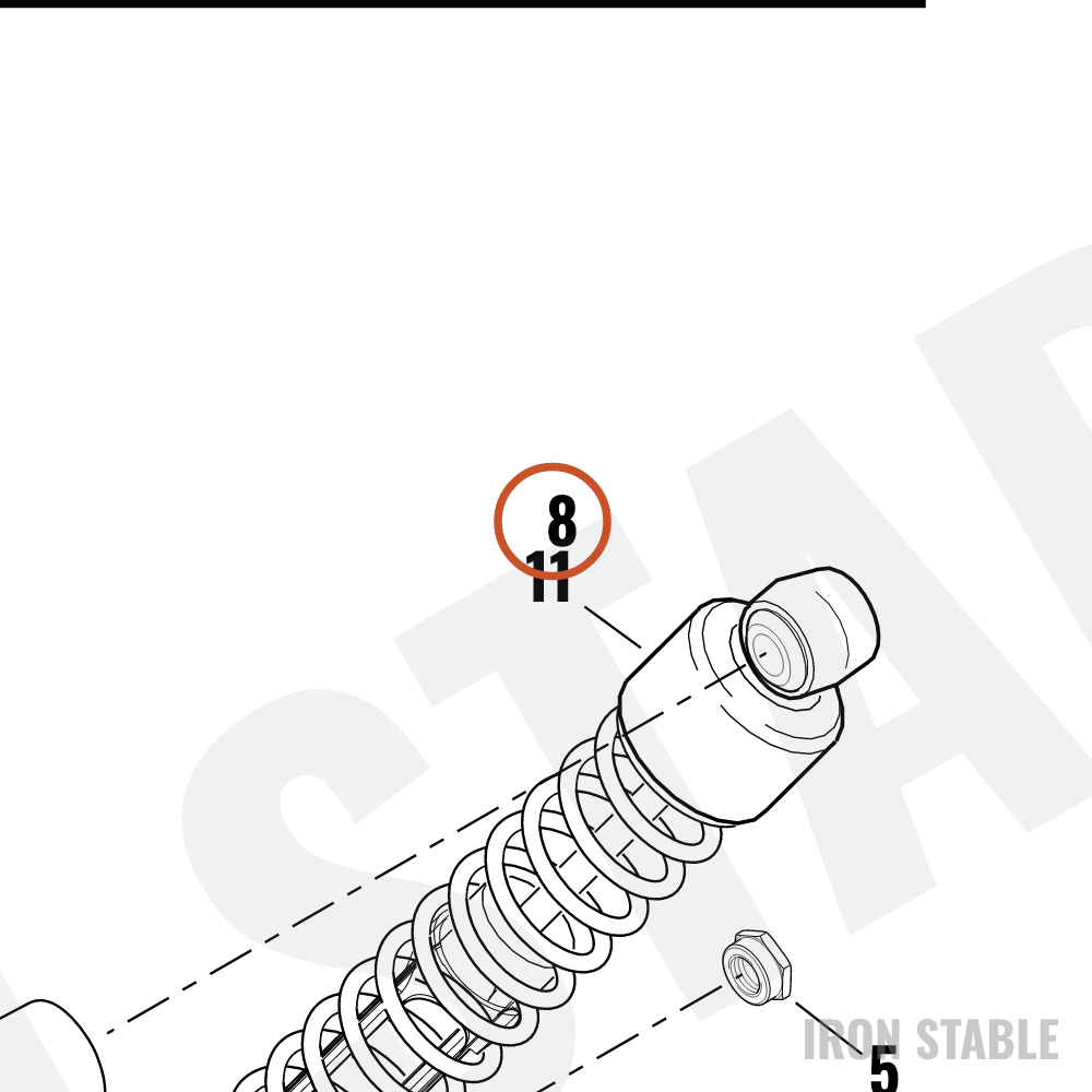 Harley-Davidson Shock Absorber, Rr