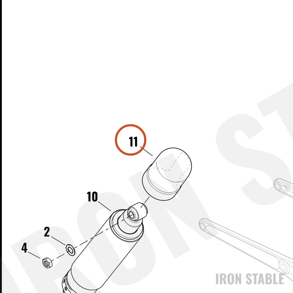 Harley-Davidson Rr Shock Sub-Component, X