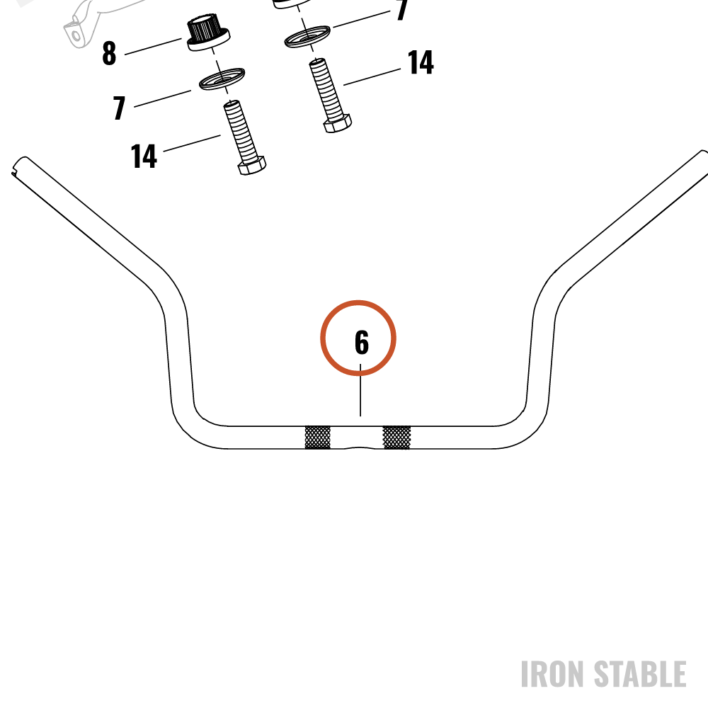 Harley-Davidson H-Bar, Chrome