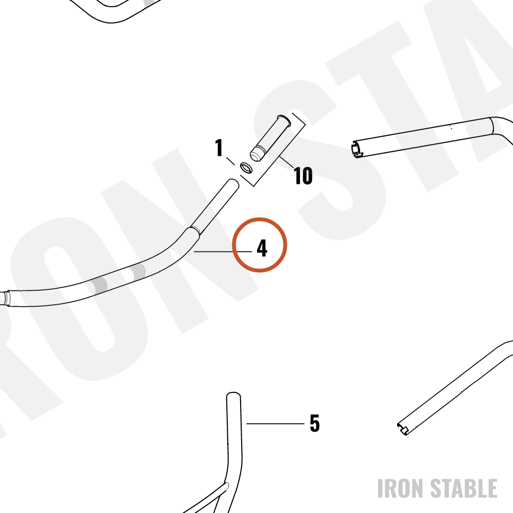 Harley-Davidson H-Bar, Weldment