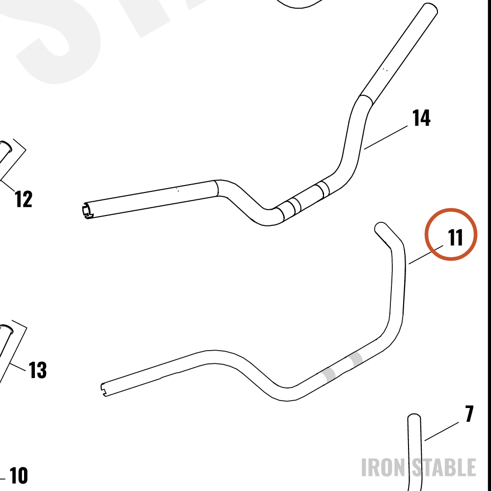 Harley-Davidson H-Bar, Polished