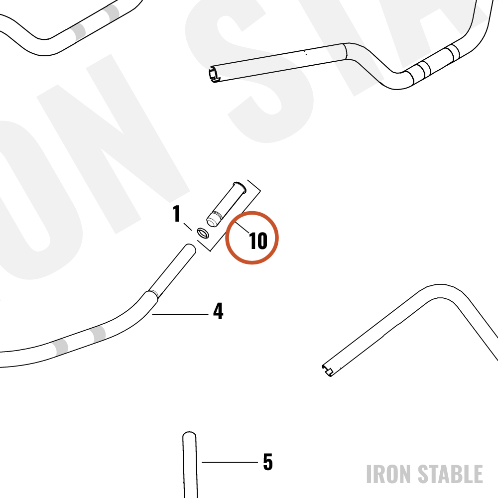 Harley-Davidson Sub-Assembly, H-Bar, Wt, Vib Dmpr